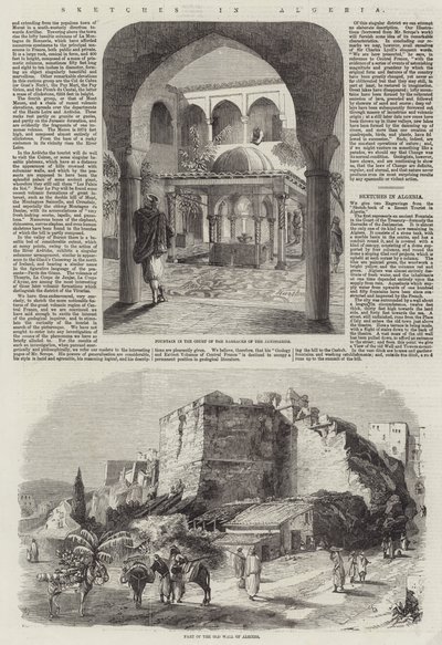 Sketches in Algeria by Richard Principal Leitch